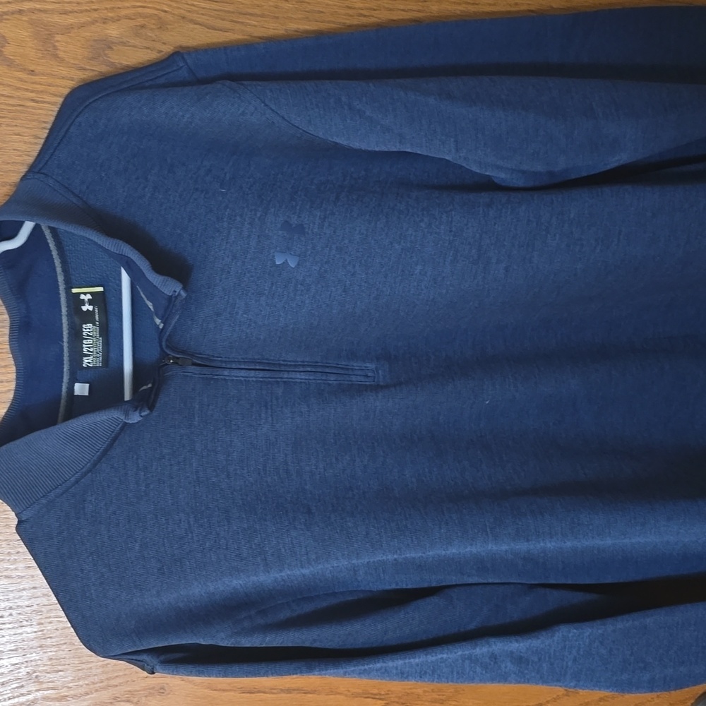 Under Armour Blue XXL Quarter Zip